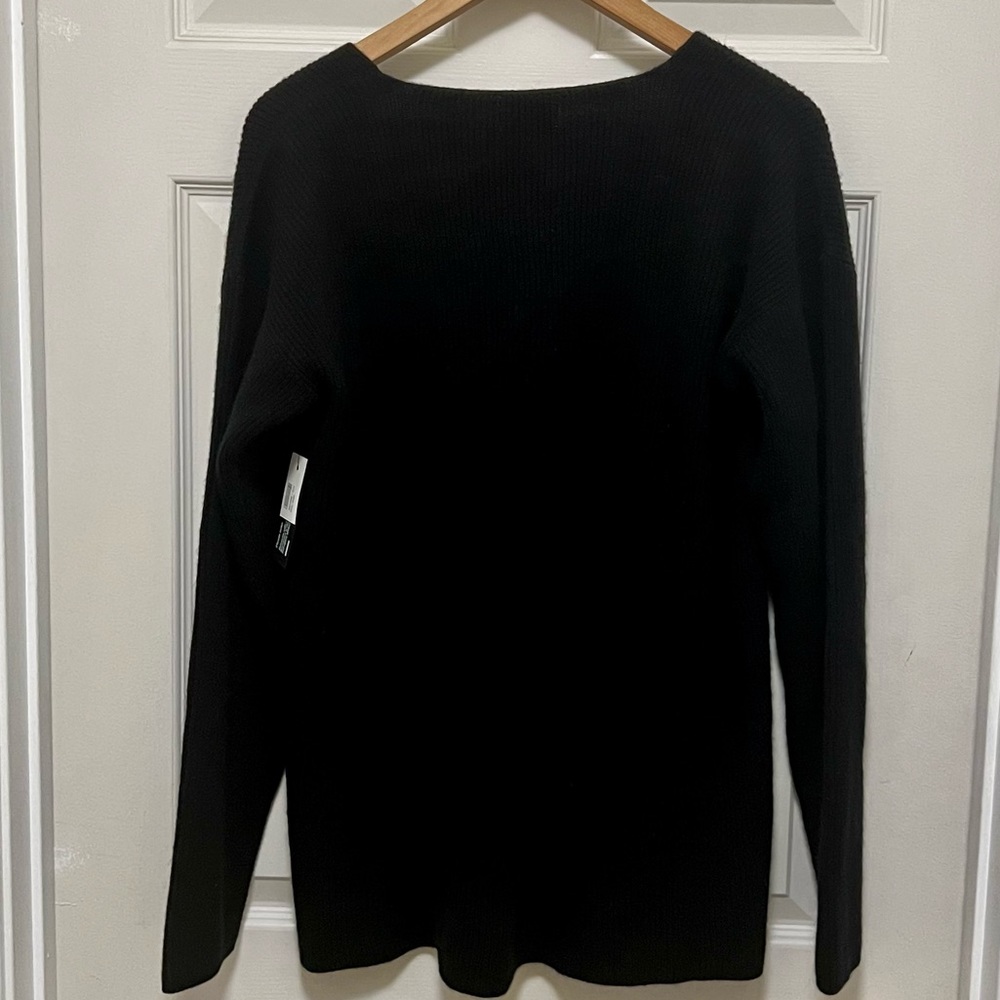 Ernest Leoty Eloise ribbed merino wool and cashmere-blend sweater. - Picture 5 of 6
